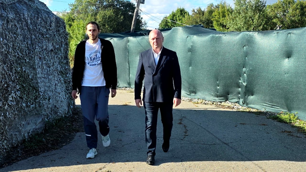 Tengiz Korashvili released and transferred to the Georgian authorities at Ergneti (photo: Georgian State Security Service)