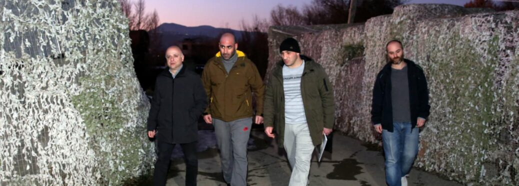 Three Georgian citizens were transferred to the Georgian authorities at Ergneti (photo: Georgian State Security Service)