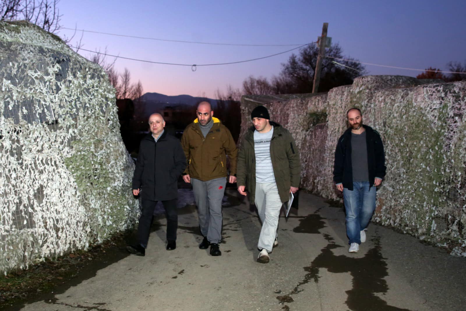 Three Georgian citizens were transferred to the Georgian authorities at Ergneti (photo: Georgian State Security Service)